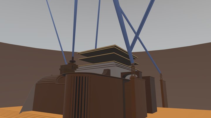 20th Century Fox logo (2007-2009) Remakes 3D Model