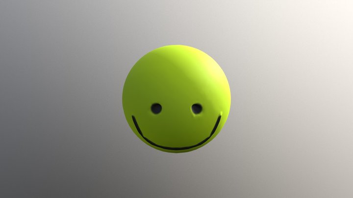 smiley face 3D Model