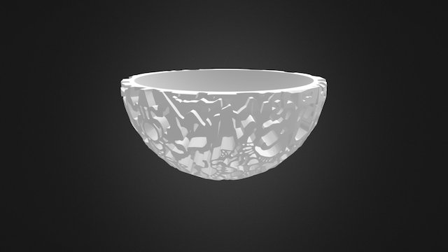Galaxy Bonsai Pot XXL (for 3D printing) 3D Model
