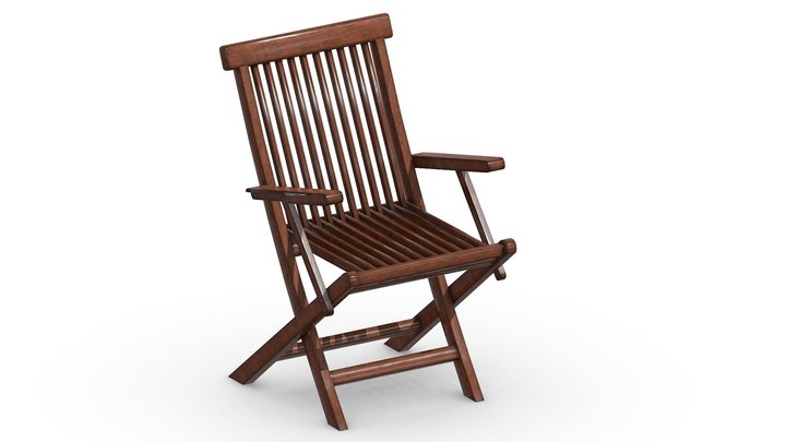 Teca Chair 3D Model