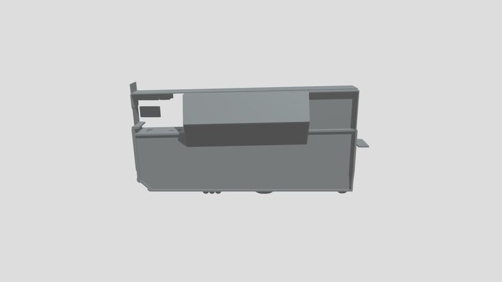 Architectural Model Example Partial View 3D Model