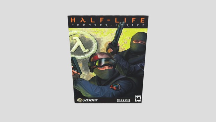 Half-Life CounterStrike Big Box – Free 3D Model STL