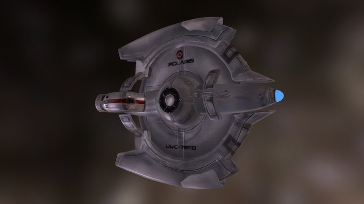 Polaris Spaceship 3D Model