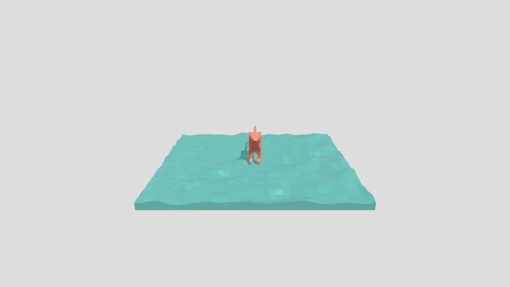 water cat 3D Model