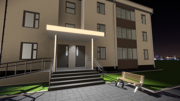 House for Kogalym 3D Model