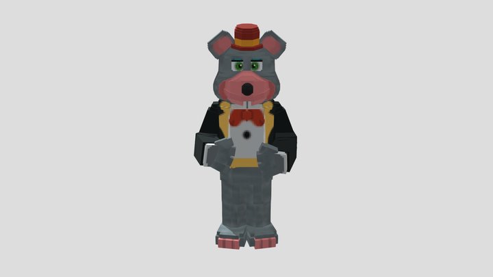 Chuck e cheese animatronic 3D Model