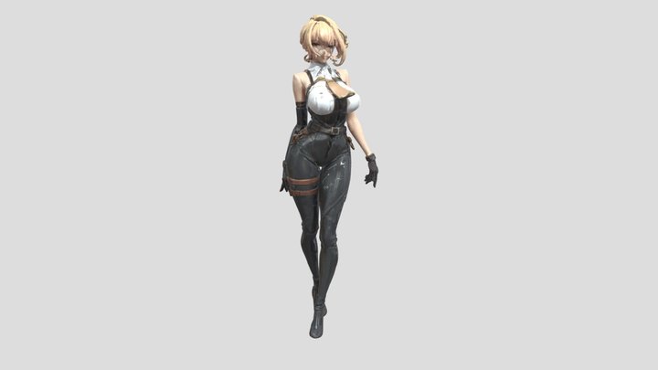 ZZZ Evelen 3D Model