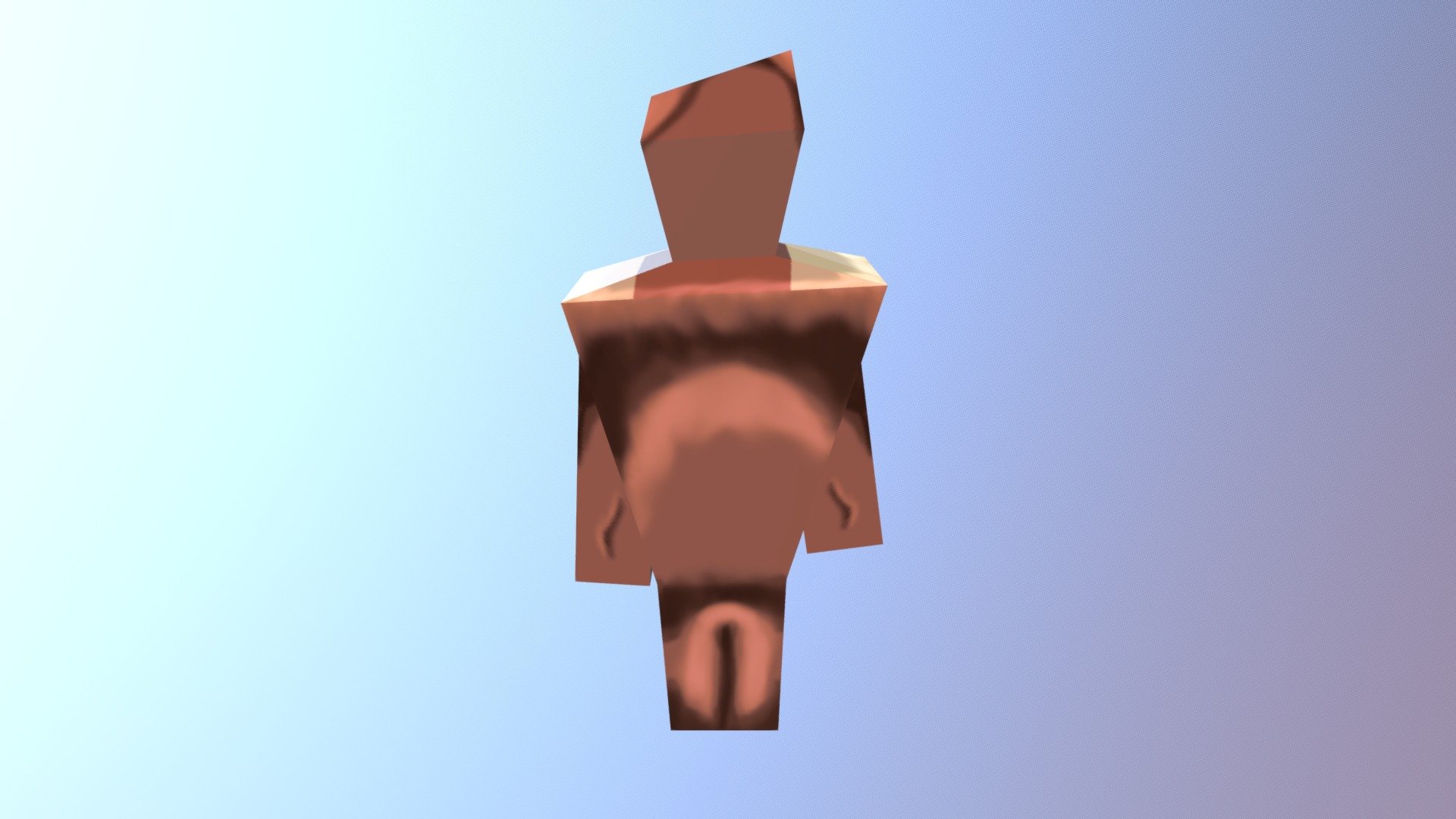Melted Statue
