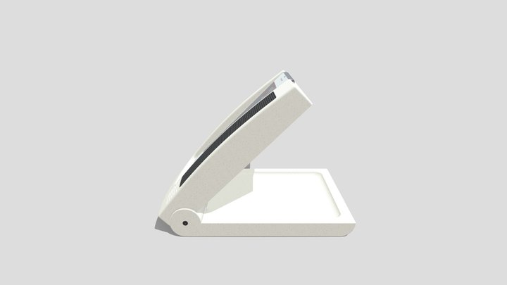Retro Phone Cradle 3D Model