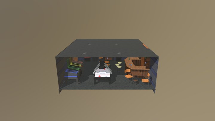 Arcadescene 3D Model
