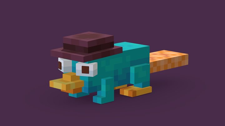 Perry the Platypus 3D Model