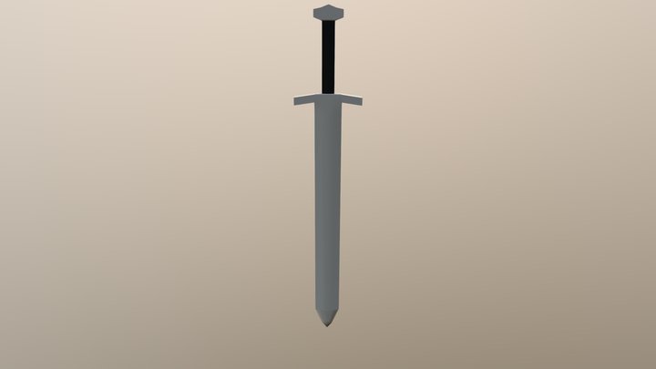Viking Sword 3D Model