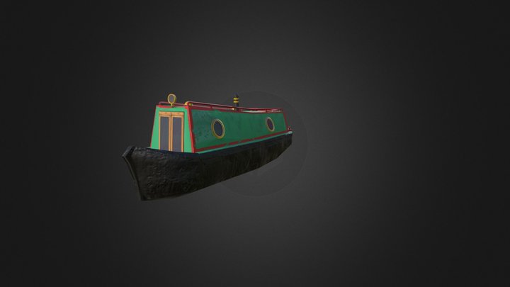 Narrow Boat WIP 3D Model