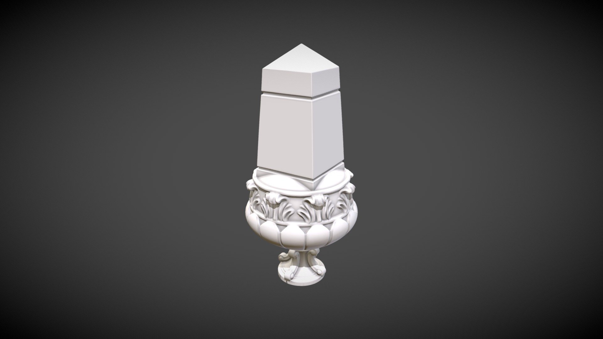 Middle Finial 3D model by jimmeckley [4d7c4ff] Sketchfab