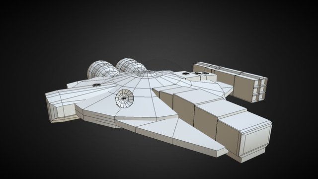 XS - Starship 3D Model