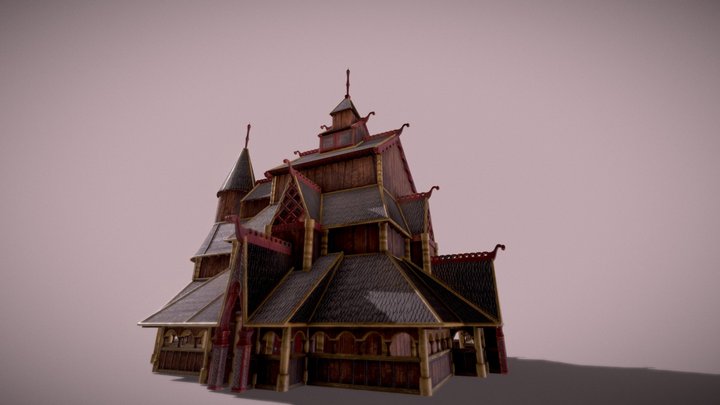 La Stavkirke 3D Model