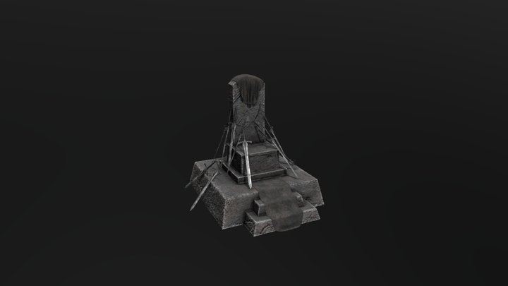 Abyss Watchers Throne 3D Model