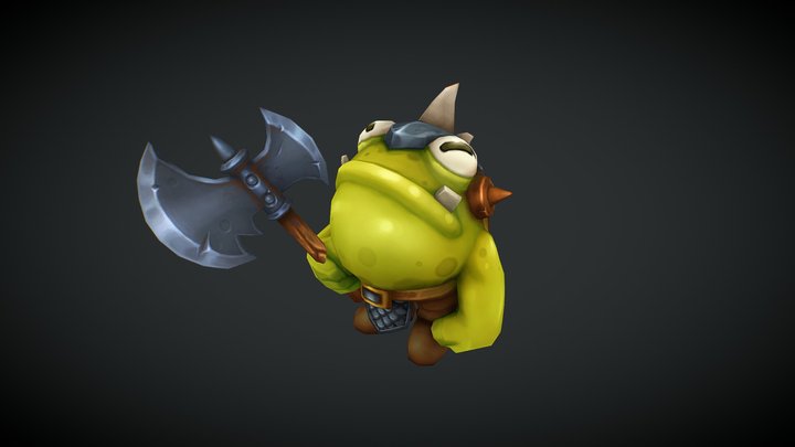Frog Ward 3D Model