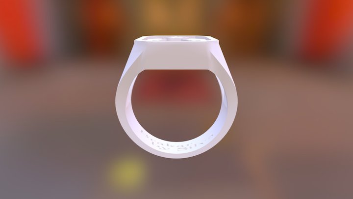 Gentleman Ring 3D Model