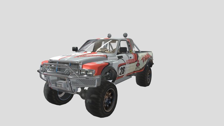 hunter takedown dirt racer – Kostenloses 3D-Modell STL