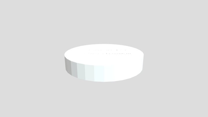 Snusdosa (toppen) 3D Model