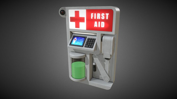 First Aid Charger 3D Model