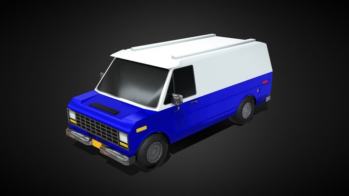 Transit Van 3D Model