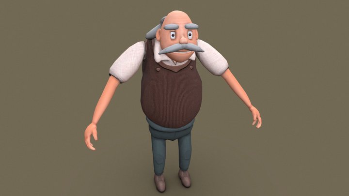 Edward Villate :: 3er Corte 3D Model