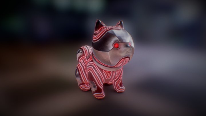 Cyber Inu 3D Model