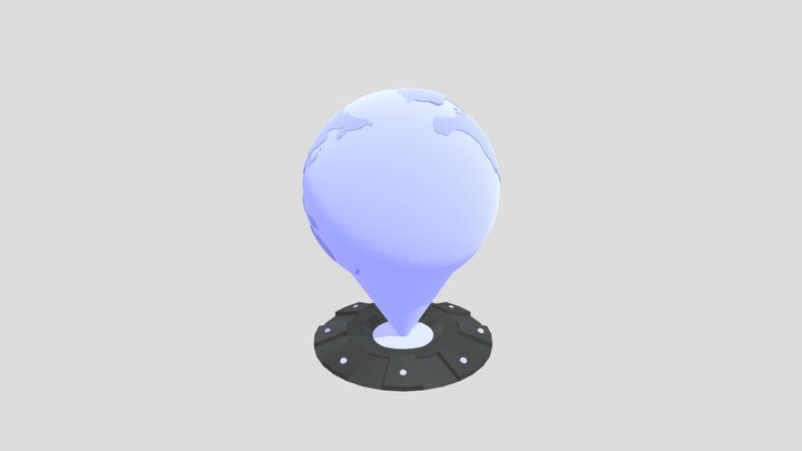 earth hollogram 3D Model