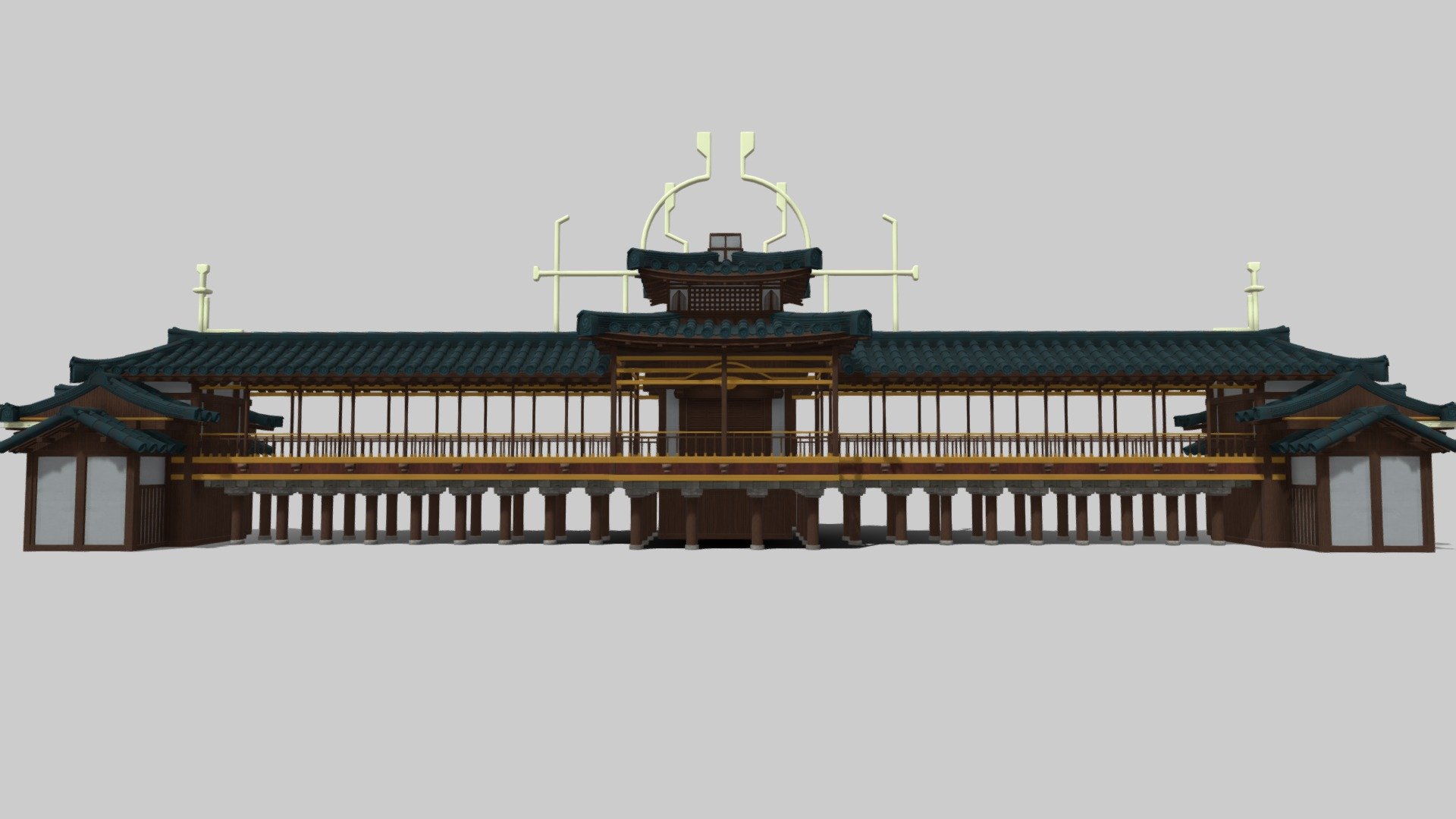 Samurai Arena Building - Buy Royalty Free 3D model by local.yany ...