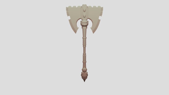 AxeBlend 3D Model