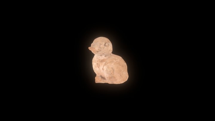 Pottery Statue 3D Model