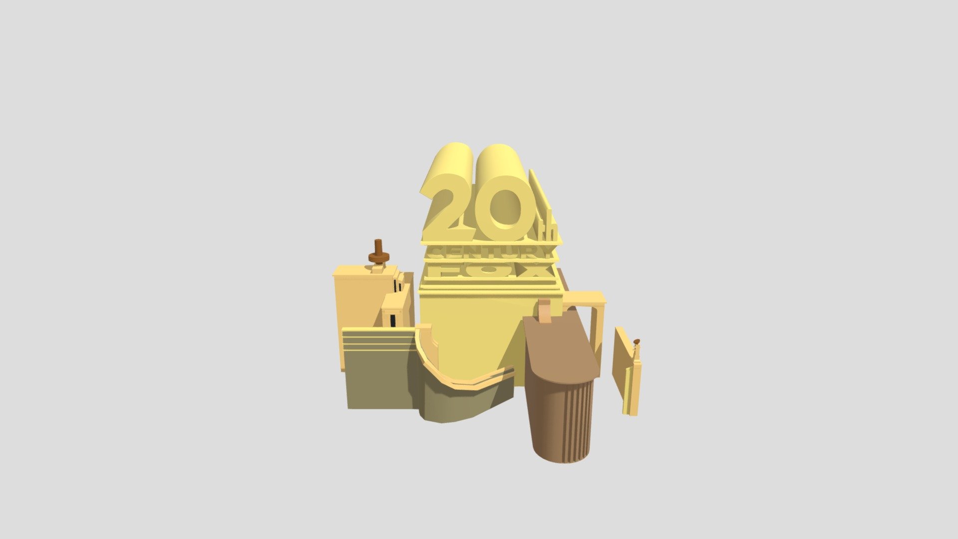 Fox Golden Structure - Download Free 3D model by Henrique Matias Neto ...