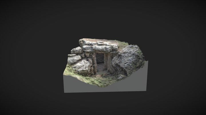 Dolmen 8 en Las Peñas de los Gitanos, Granada. 3D Model