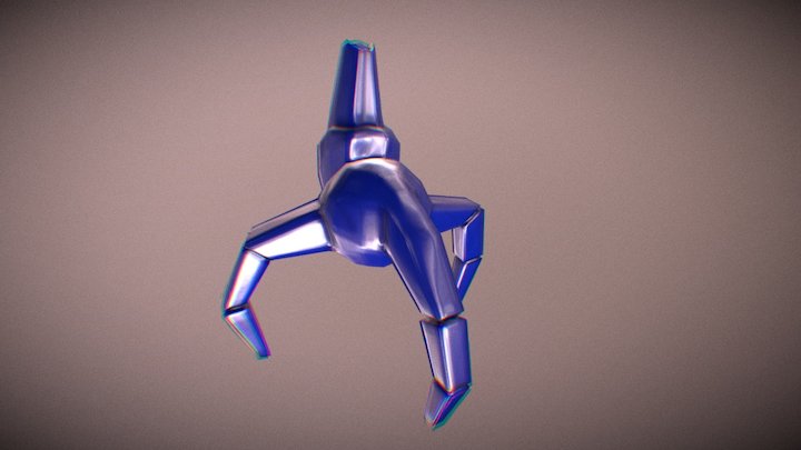 blue 3D Model