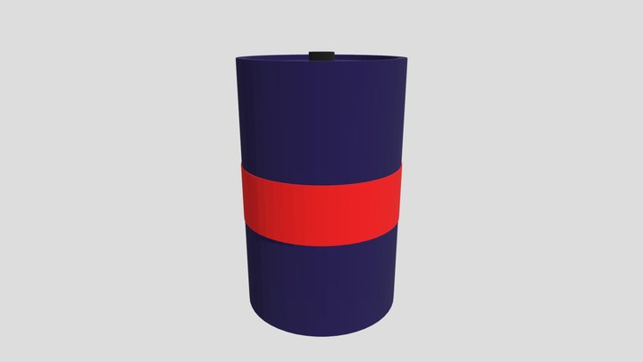 Oil Trum – Kostenloses 3D-Modell STL