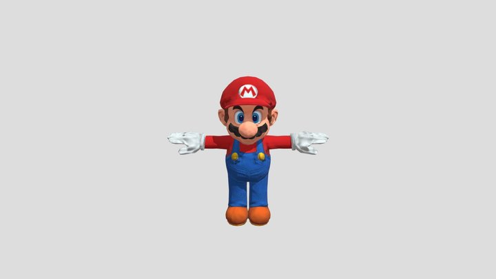 Mario Kart Tour - Mario 3D Model