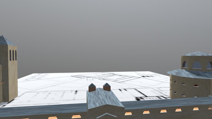 Complesso Di Aquisgrana. 3D Model