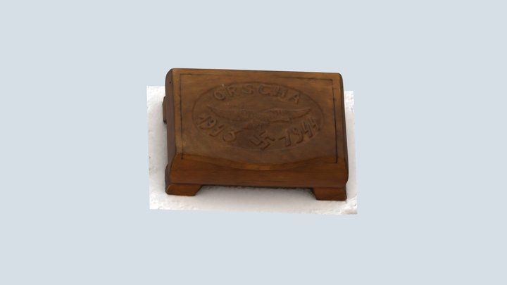 Luftwaffe Officer's Cigarette Box 3D Model