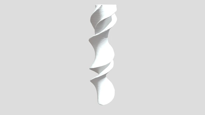 Twisted Elegance 3D Model