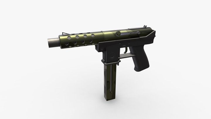 Tec-9 – Modello 3D gratuito STL