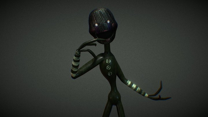 Phantom Puppet (From Fnaf 3) 3D Model