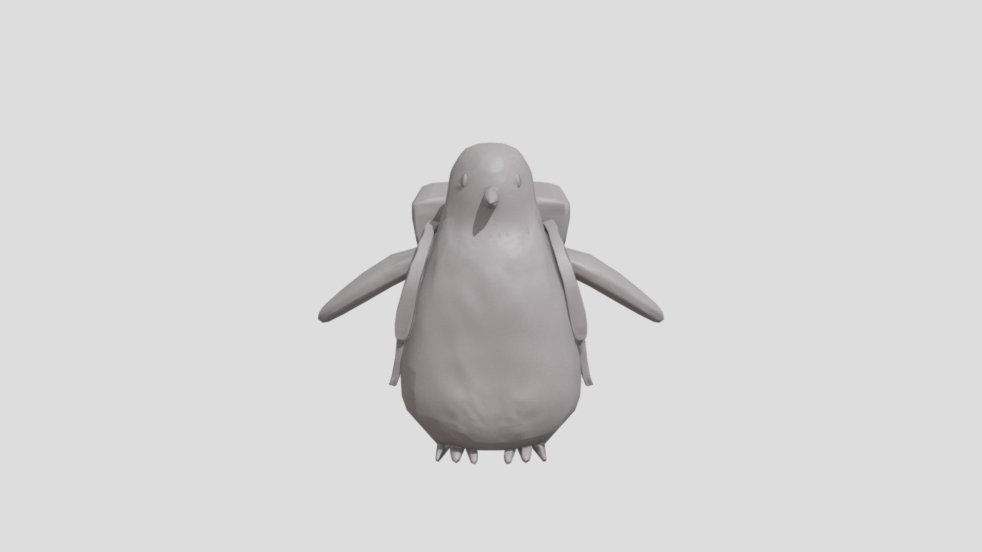Penguin Normal & Ambient Occlussion