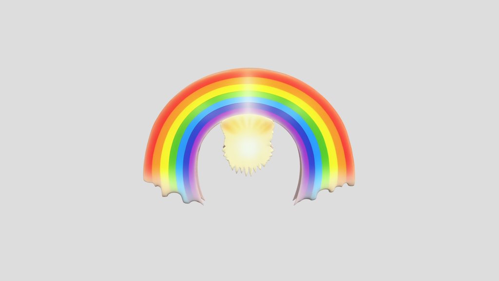 arcoiris modelo 3D