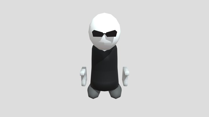 AAHW Agent (Rigged) 3D Model