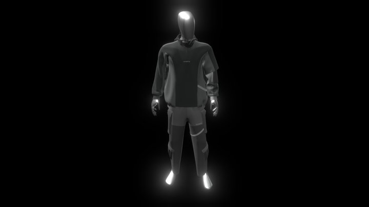Jacket_with_pant_version_8 3D Model