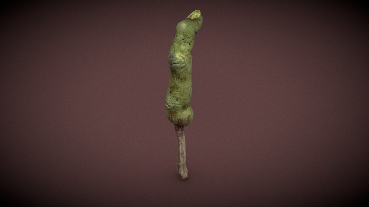 Zombie Candy Finger for Videogame (Necrozone) 3D Model