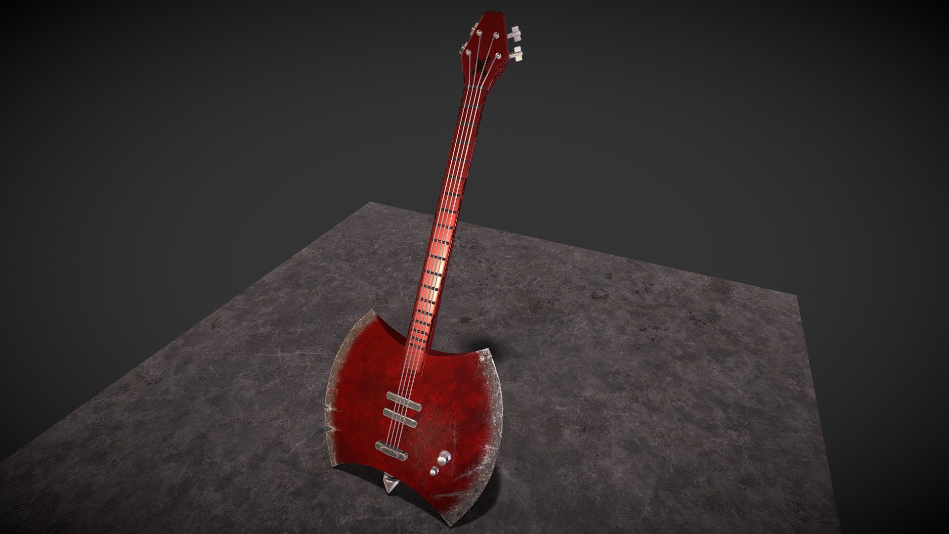 Marceline's Bass Guitar