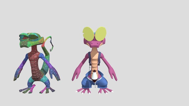 Stylized Final 3D Model